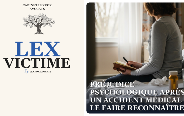 Préjudice psychologique après un accident médical : le faire reconnaître