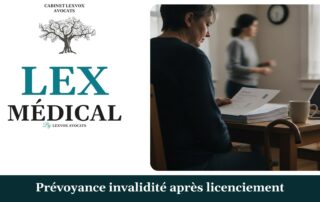 Prévoyance invalidité après licenciement — cabinet LEXVOX Avocats, Marignane