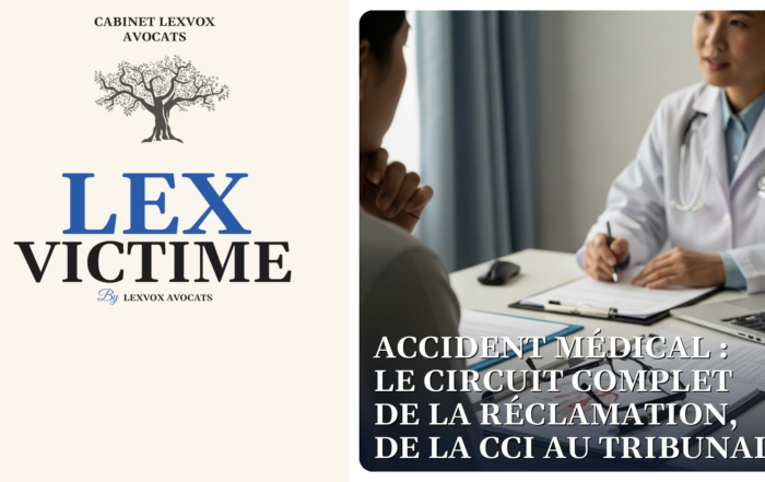 Accident médical : le circuit complet de la réclamation, de la CCI au tribunal