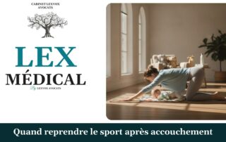 Quand reprendre le sport après accouchement — cabinet LEXVOX Avocats, Nîmes