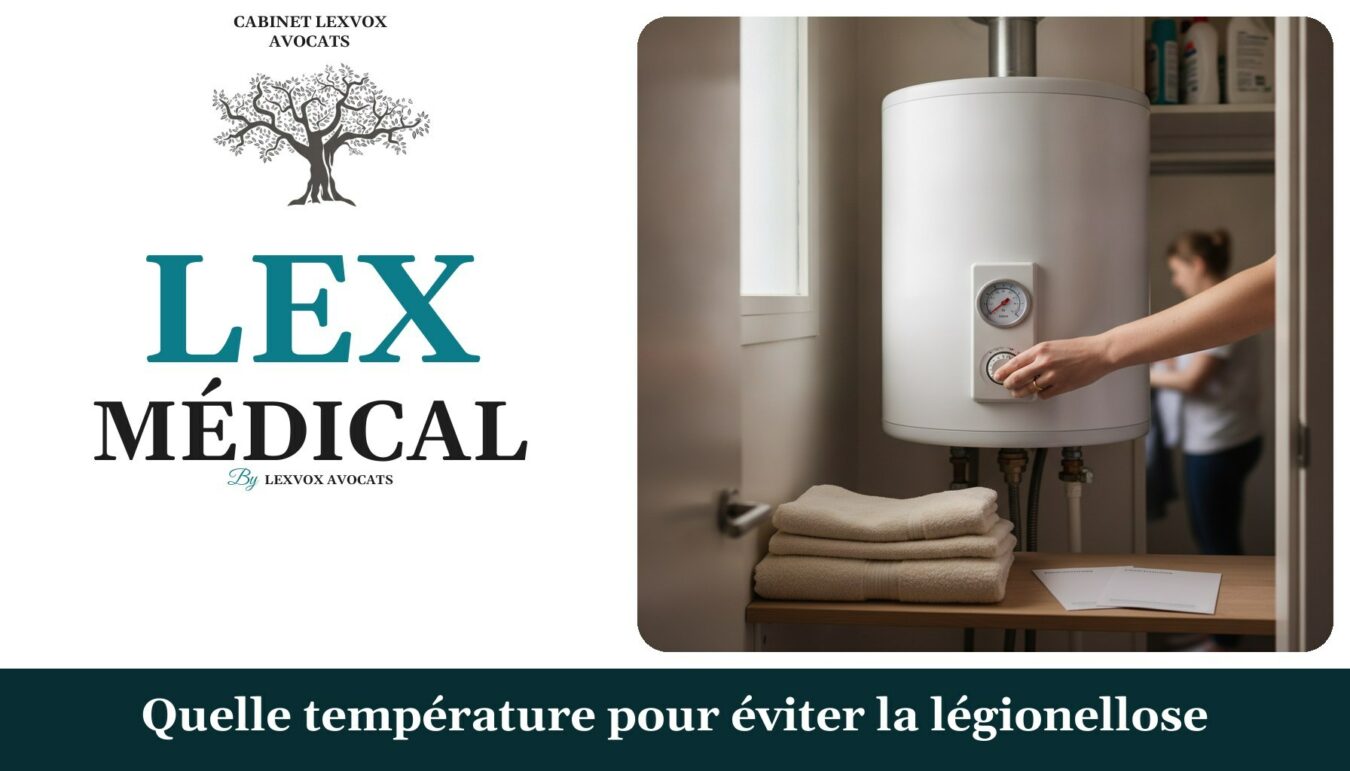 Quelle température pour éviter la légionellose — cabinet LEXVOX Avocats, Nîmes