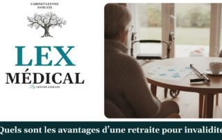 Quels sont les avantages d’une retraite pour invalidité — cabinet LEXVOX Avocats, Arles