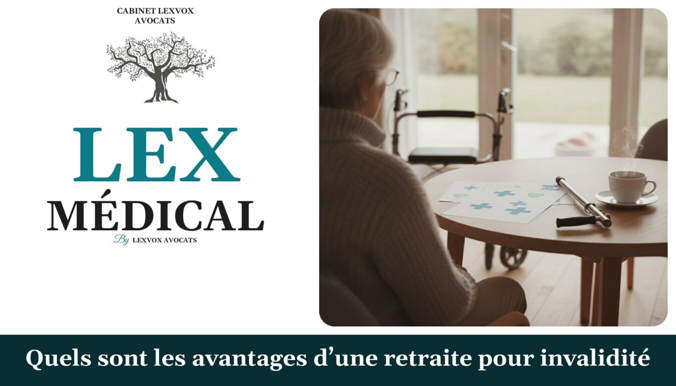 Quels sont les avantages d’une retraite pour invalidité — cabinet LEXVOX Avocats, Arles