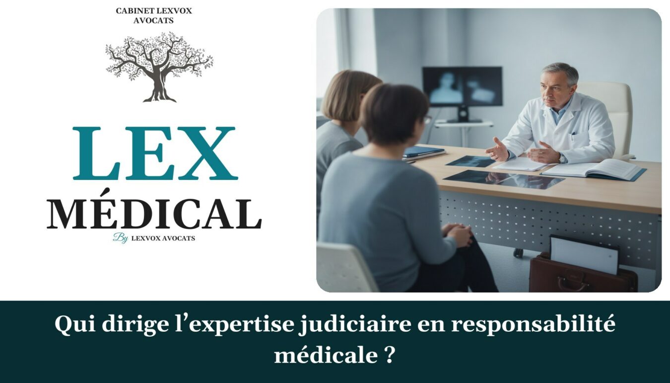 Qui dirige l’expertise judiciaire en responsabilité médicale ? — cabinet LEXVOX Avocats, Marignane