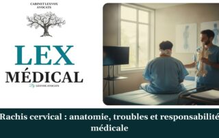 Rachis cervical : anatomie, troubles et responsabilité médicale — cabinet LEXVOX Avocats, Aix-en-Provence