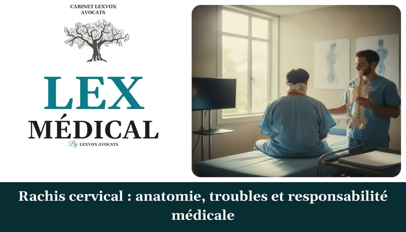 Rachis cervical : anatomie, troubles et responsabilité médicale — cabinet LEXVOX Avocats, Aix-en-Provence