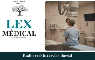 Radio rachis cervico dorsal — cabinet LEXVOX Avocats, Nîmes