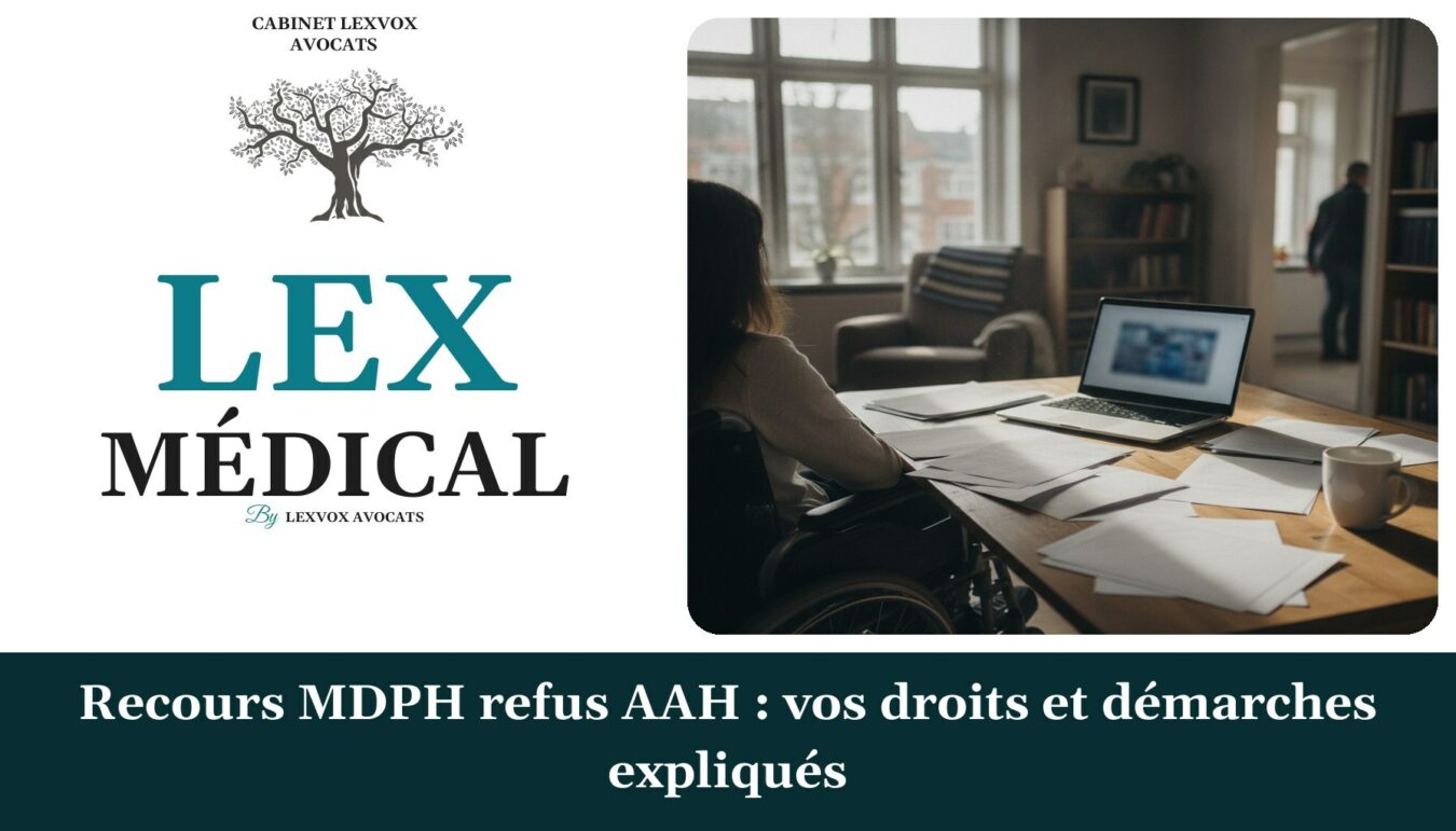 Recours MDPH refus AAH : vos droits et démarches expliqués — cabinet LEXVOX Avocats, Nîmes