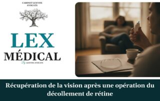 Récupération de la vision après une opération du décollement de rétine — cabinet LEXVOX Avocats, Nîmes