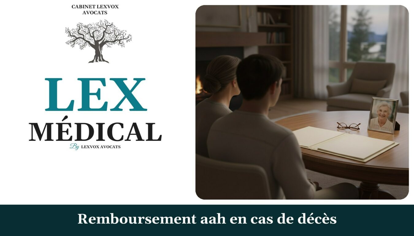 Remboursement aah en cas de décès — cabinet LEXVOX Avocats, Nîmes