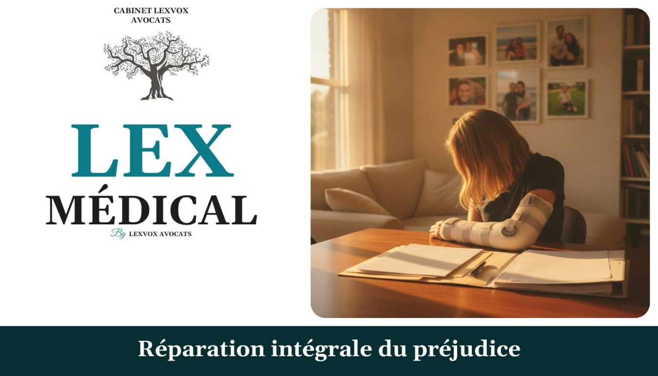 Réparation intégrale du préjudice — cabinet LEXVOX Avocats, Arles