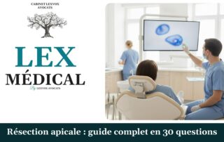 Résection apicale : guide complet en 30 questions — cabinet LEXVOX Avocats, Marignane