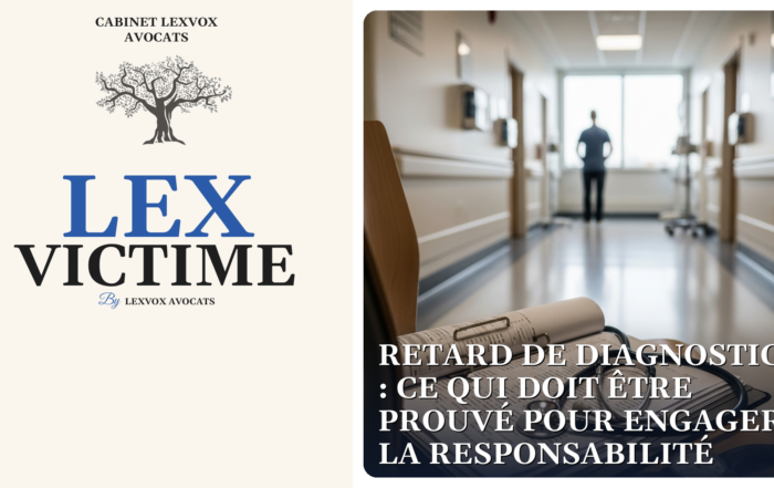 Retard de diagnostic : ce qui doit être prouvé pour engager la responsabilité