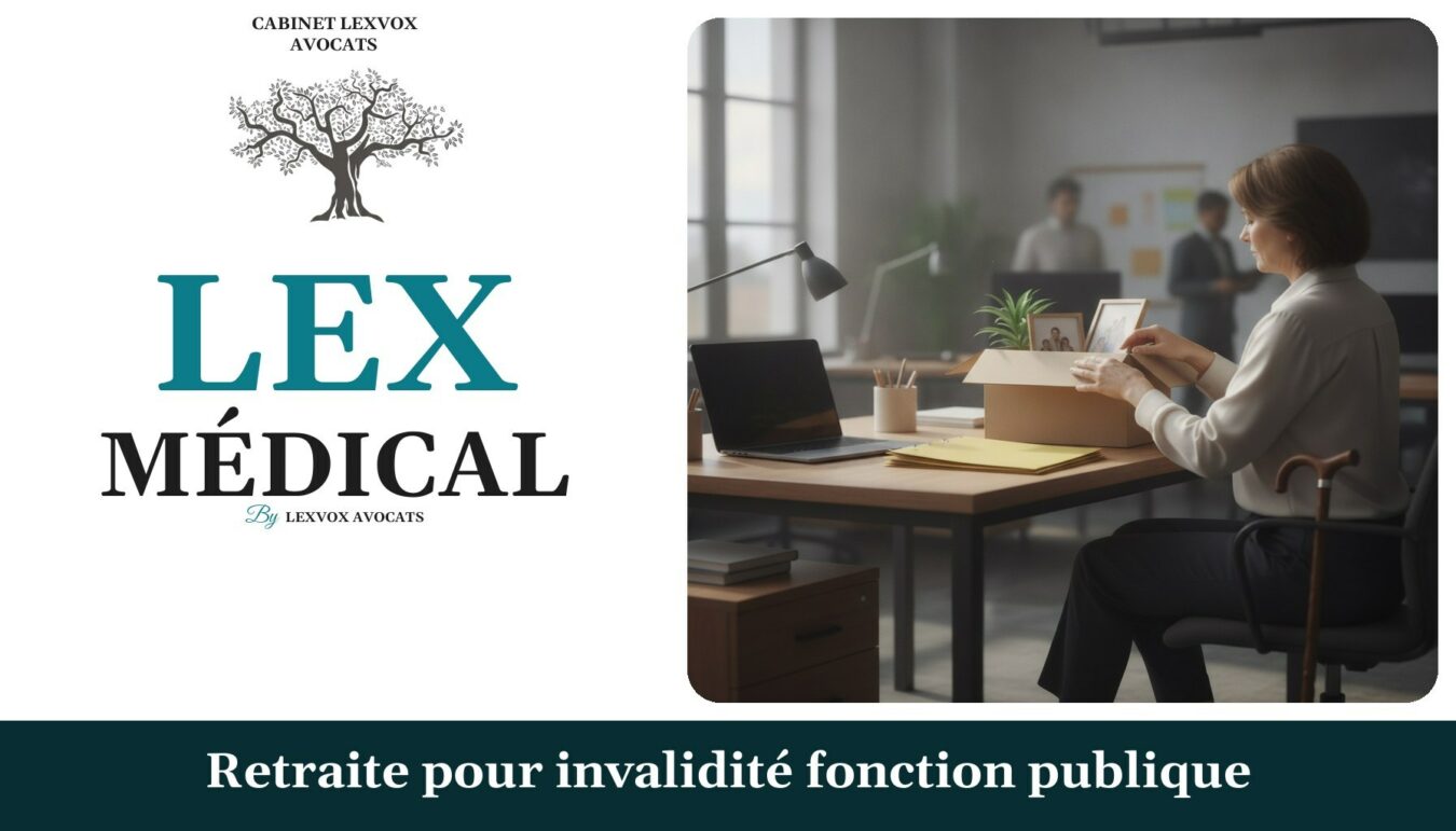 Retraite pour invalidité fonction publique — cabinet LEXVOX Avocats, Arles