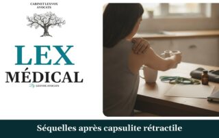 Séquelles après capsulite rétractile — cabinet LEXVOX Avocats, Nîmes