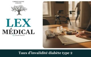 Taux d’invalidité diabète type 2 — cabinet LEXVOX Avocats, Aix-en-Provence