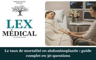 Le taux de mortalité en abdominoplastie : guide complet en 30 questions — cabinet LEXVOX Avocats, Salon-de-Provence