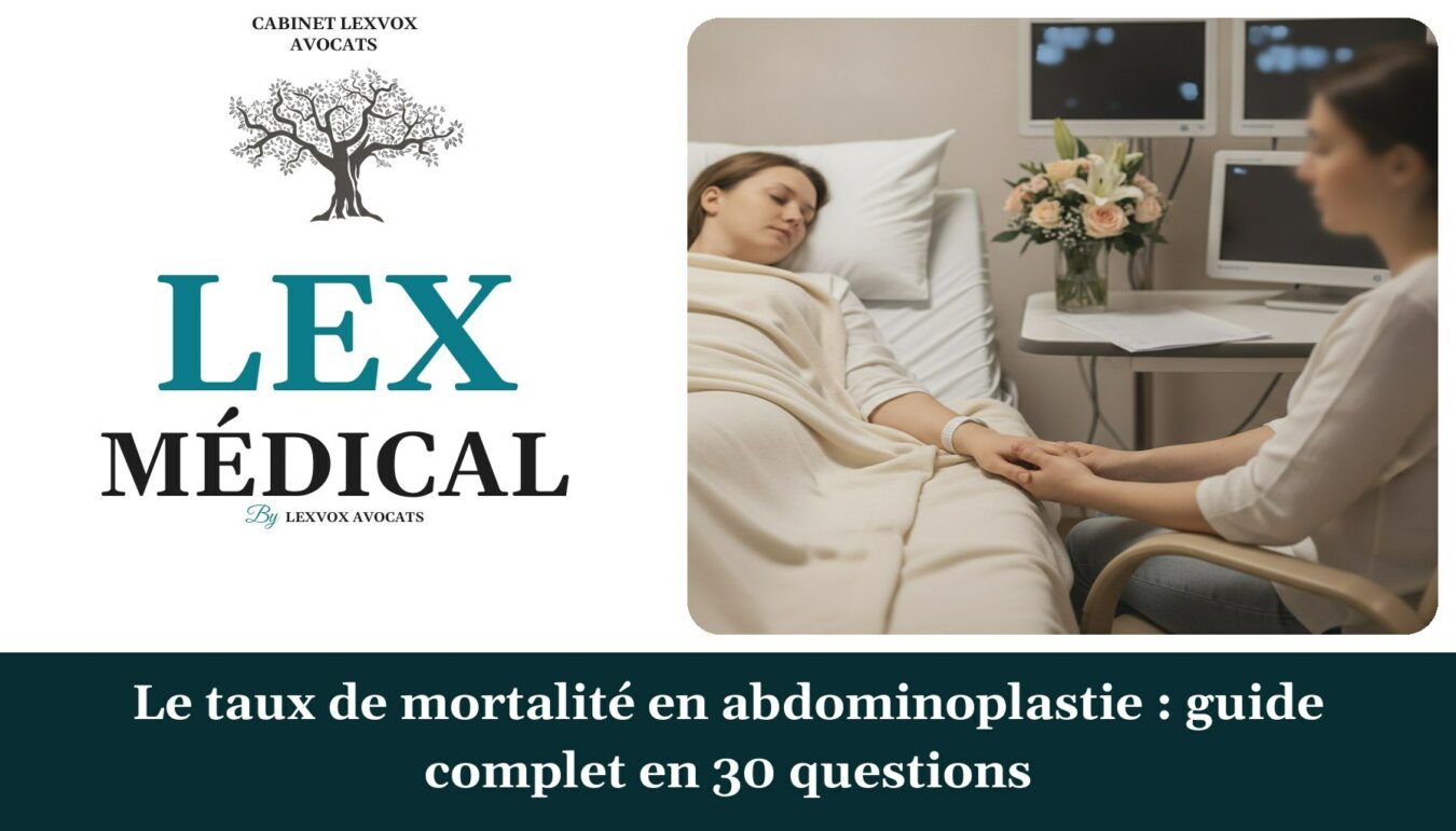 Le taux de mortalité en abdominoplastie : guide complet en 30 questions — cabinet LEXVOX Avocats, Salon-de-Provence