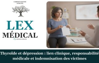 Thyroïde et dépression : lien clinique, responsabilité médicale et indemnisation des victimes — cabinet LEXVOX Avocats, Marignane