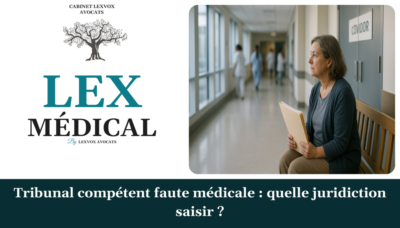 Tribunal compétent faute médicale : quelle juridiction saisir ?