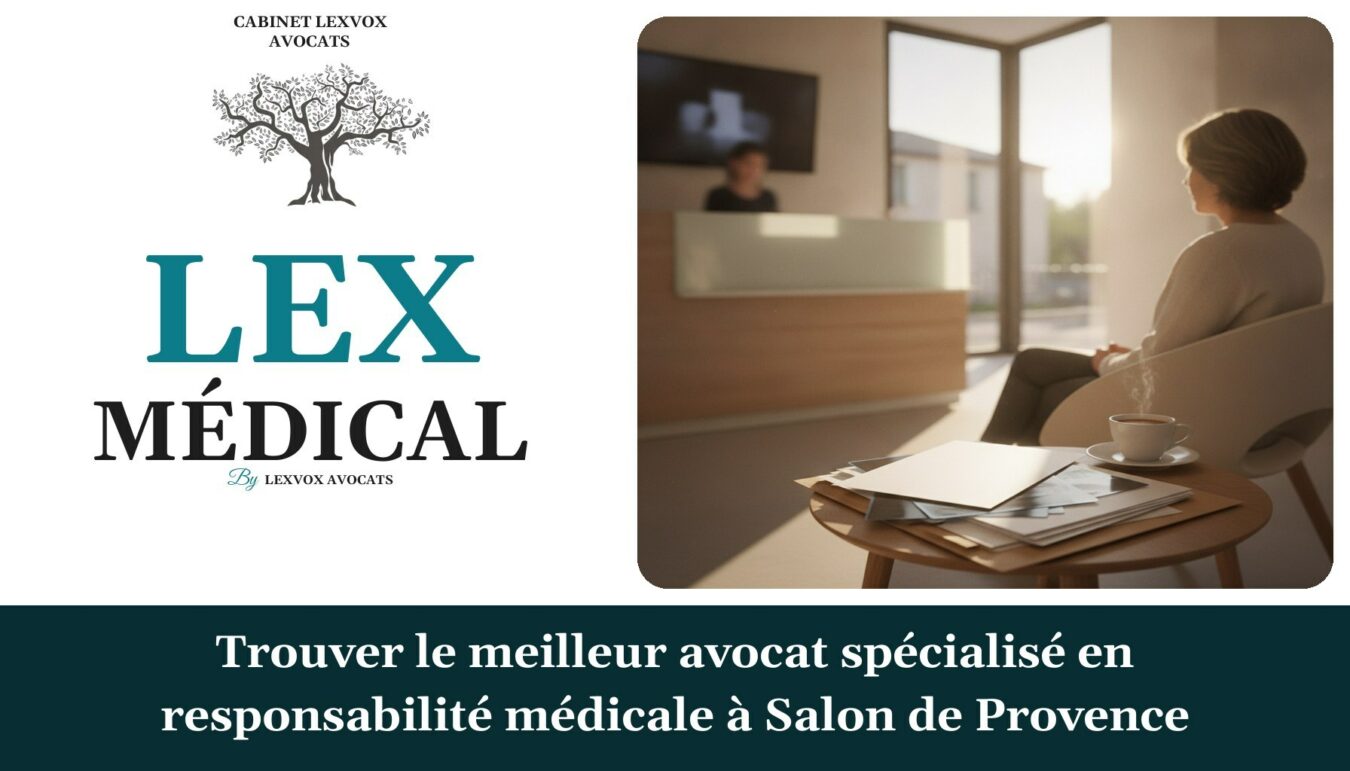 Trouver le meilleur avocat spécialisé en responsabilité médicale à Salon de Provence — cabinet LEXVOX Avocats, Salon-de-Provence
