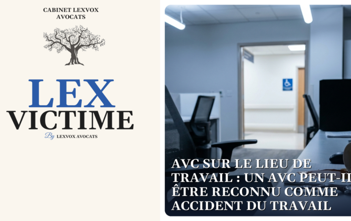 AVC sur le lieu de travail : un AVC peut-il être reconnu comme accident du travail
