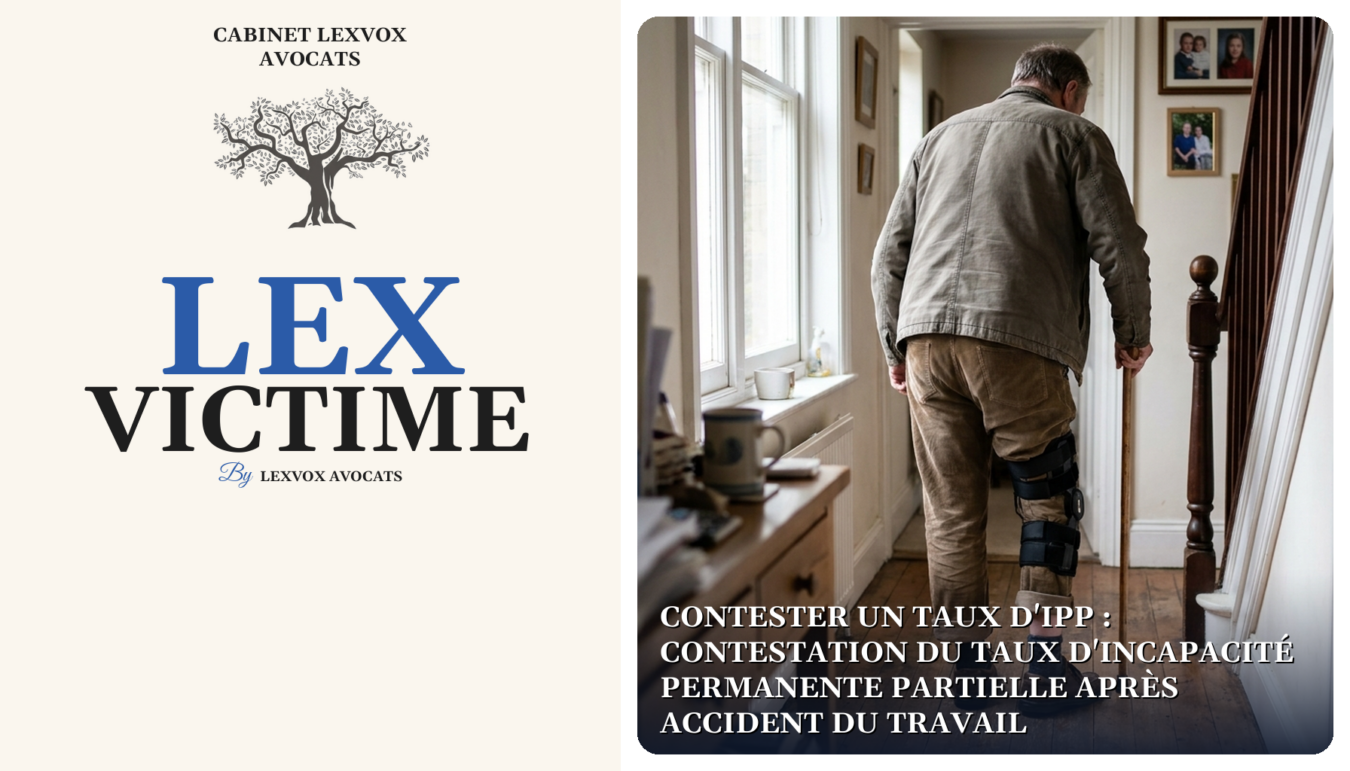 Contester un taux d'IPP : contestation du taux d'incapacité permanente partielle après accident du travail