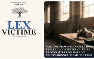 Maladie professionnelle hors tableau : contester ou faire reconnaître une maladie professionnelle par le CRRMP